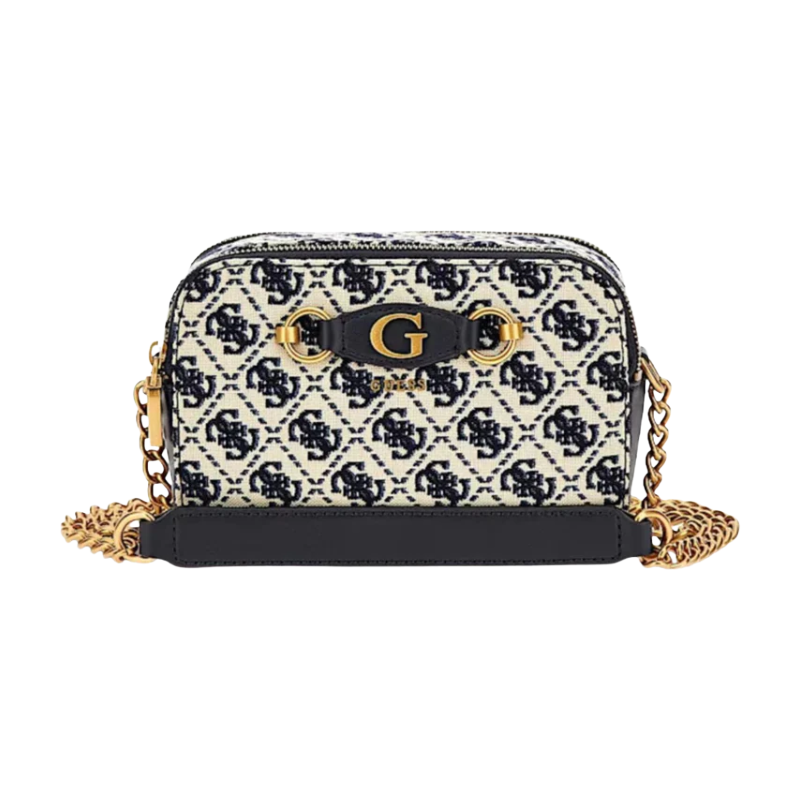 Guess Izzy Navy Logo Shoulder Bag JA865414
