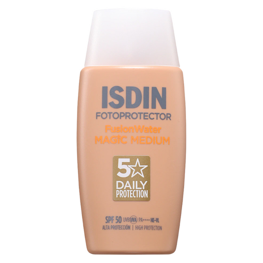 Isdin Fusion Face Sun Cream Water Magic Medium SPF 50 50ml (Blemished Box)
