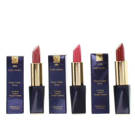 Estee Lauder 3 Pure Colour Envy Sculpting Lipstick Gift Set