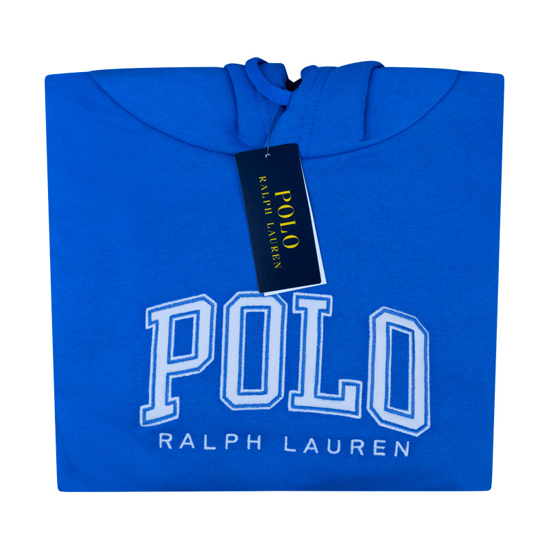 Ralph Lauren Polo Logo Hoodie Blue