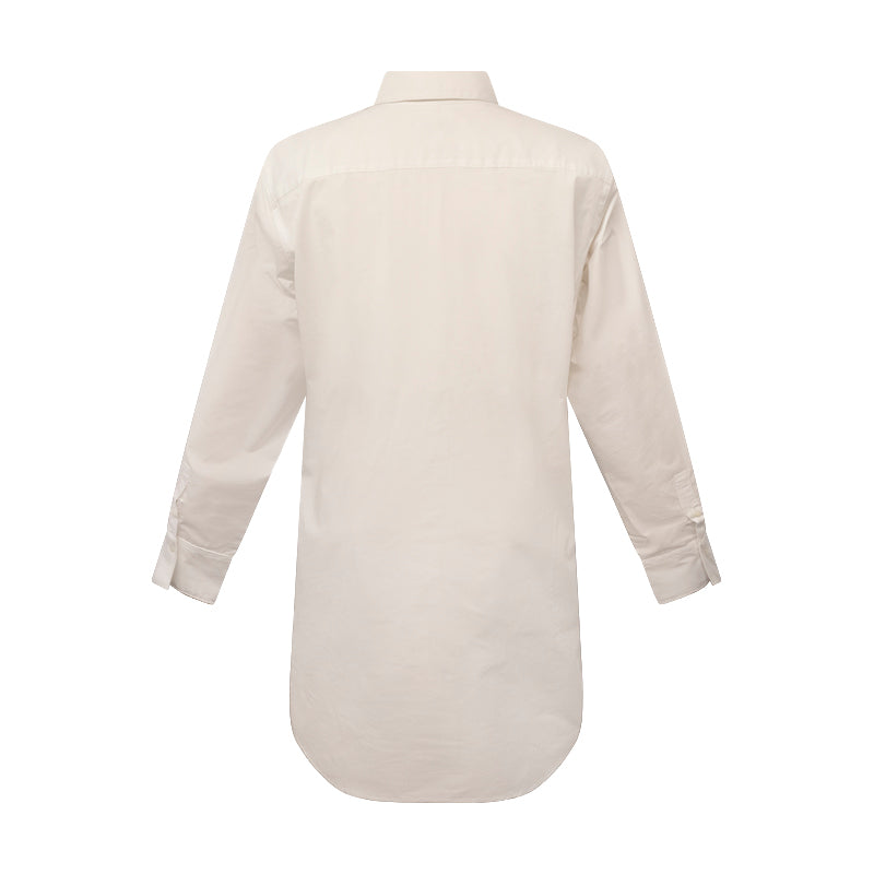Fynch-Hatton Women's Cotton Stretch Shirt Blouse White