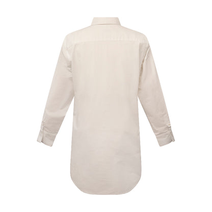Fynch-Hatton Women's Cotton Stretch Shirt Blouse White