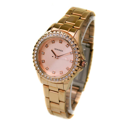 Sekonda Temptations 4523 Rose Gold Ladies Watch