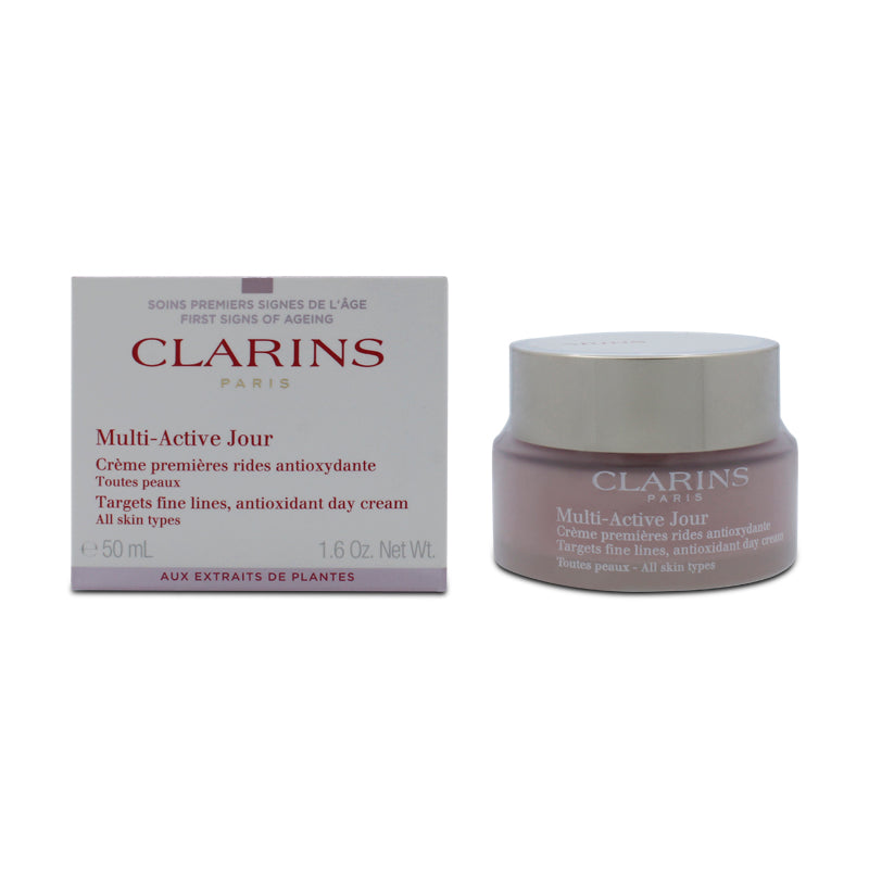 Clarins Multi Active Day Cream 50ml All Skin Types (Blemished Box)