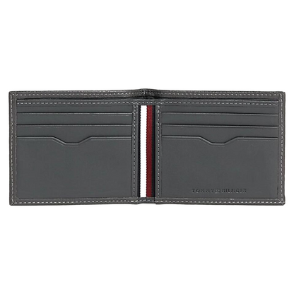 Tommy Hilfiger Central Mini Credit Card Wallet Grey Men's