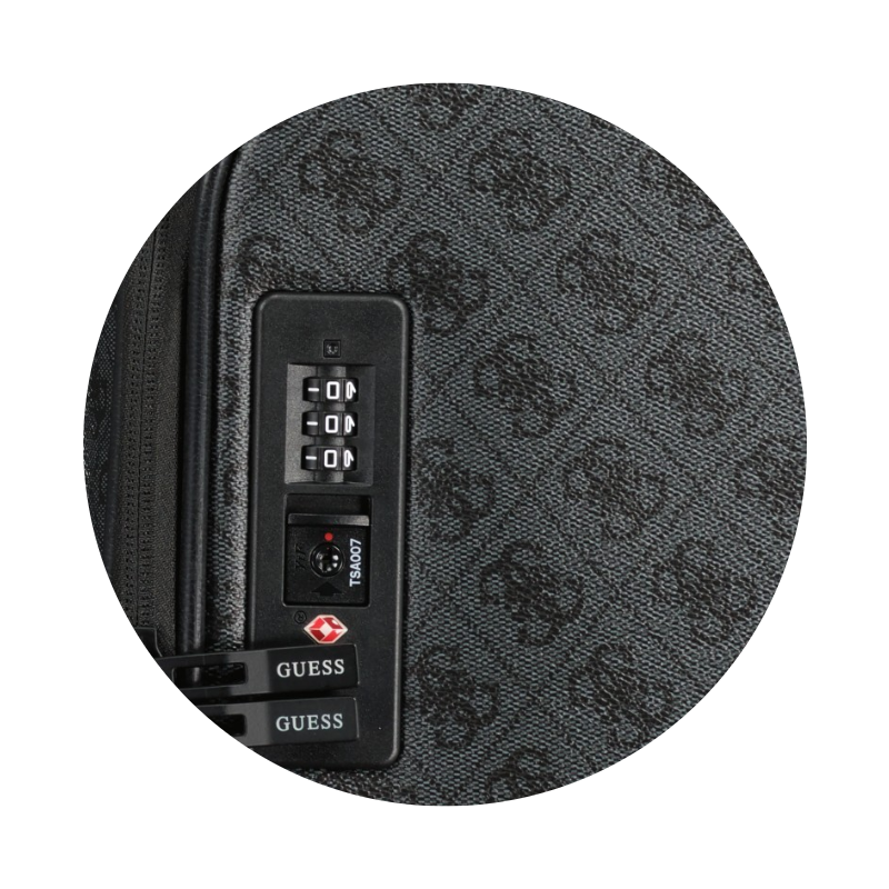 Guess Suitcase Vezzola Coal TMVZLSP3301 58xm