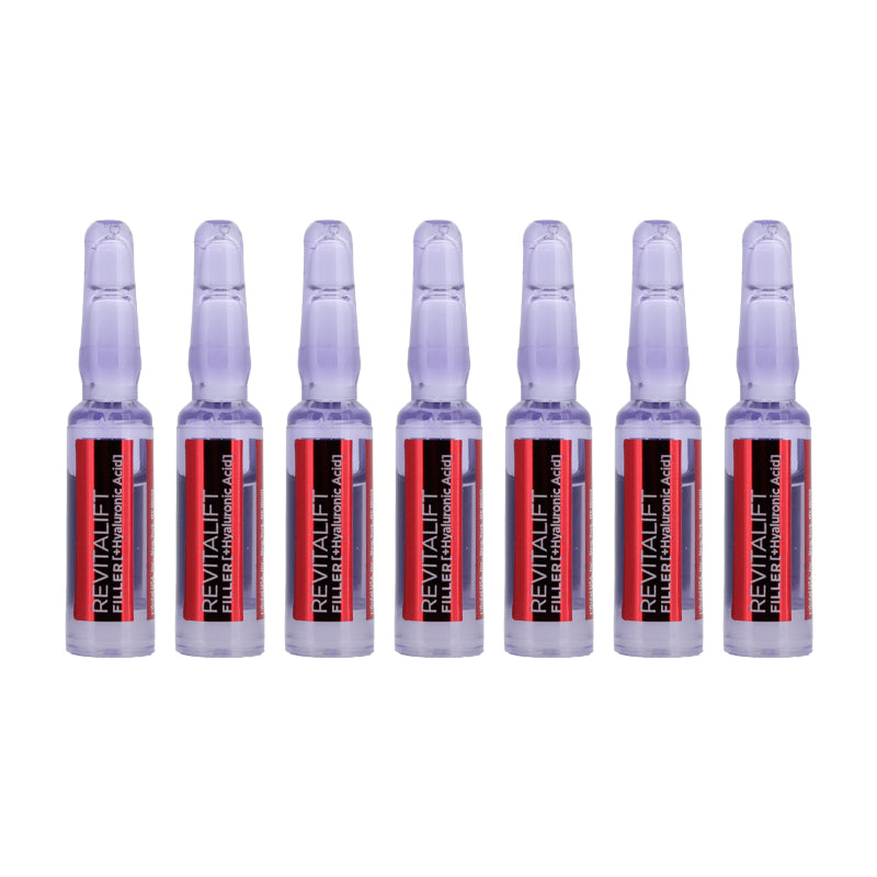 L'Oreal Revitalift Filler 7 Day Cure Replumping Ampoules Pure Hyaluronic Acid + Vitamin B5