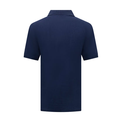  Ralph Lauren Polo Men's Slim Fit Polo Short Sleeve Shirt Blue