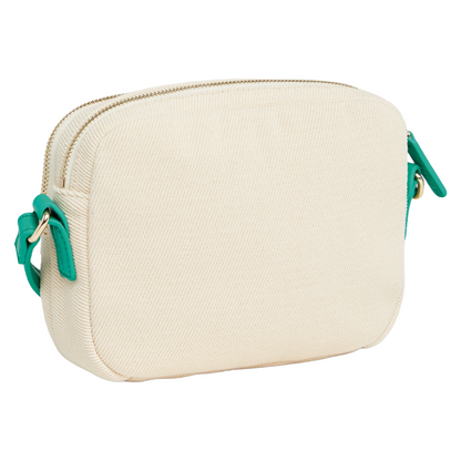 Tommy Hilfiger Poppy Canvas Crossover Bag Beige AW0AW16419