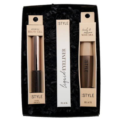 In The Style Curl Volume Eye & Brow Makeup Gift Set (HOGIES GIFT 10)