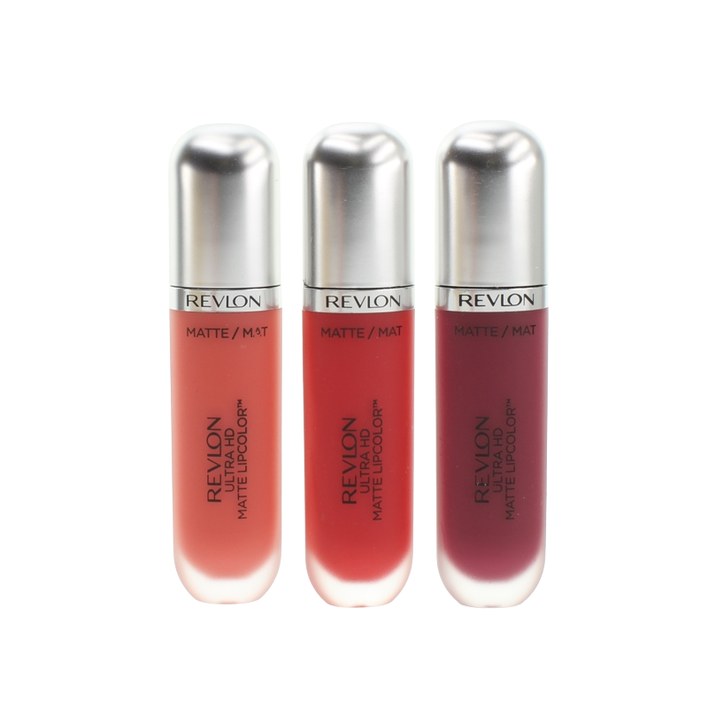 Revlon Ultra HD Matte Lipstick Set 3 x 5.5ml Flirty Lips
