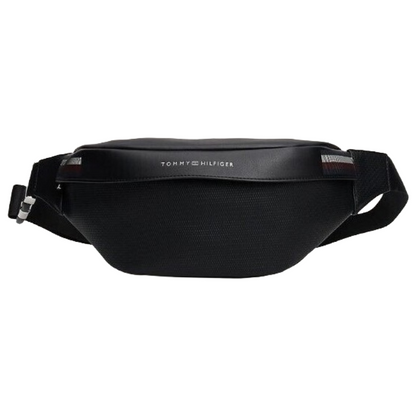 Tommy Hilfiger Mens's Belt Pouch AM0AM12721 Black OS