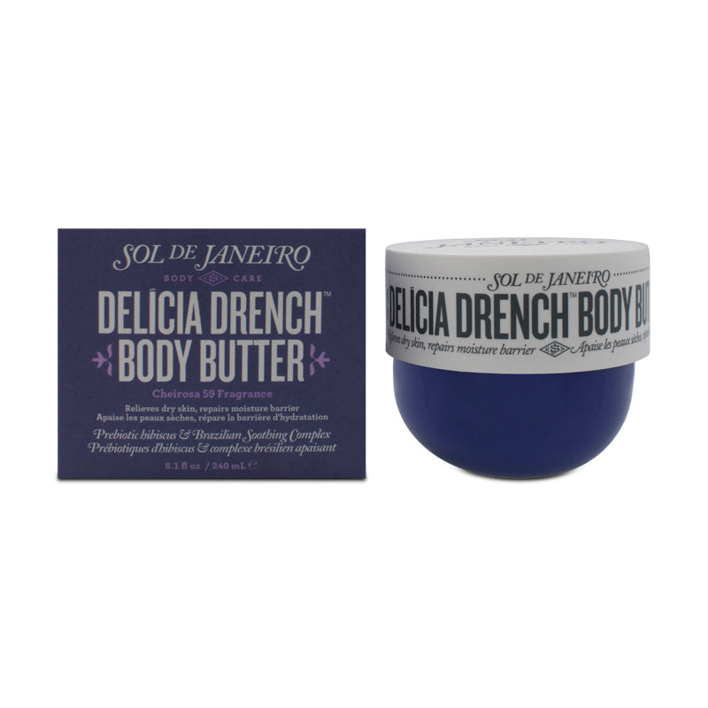 Sol De Janeiro Delicia Drench Body Butter 240ml (Blemished Box)