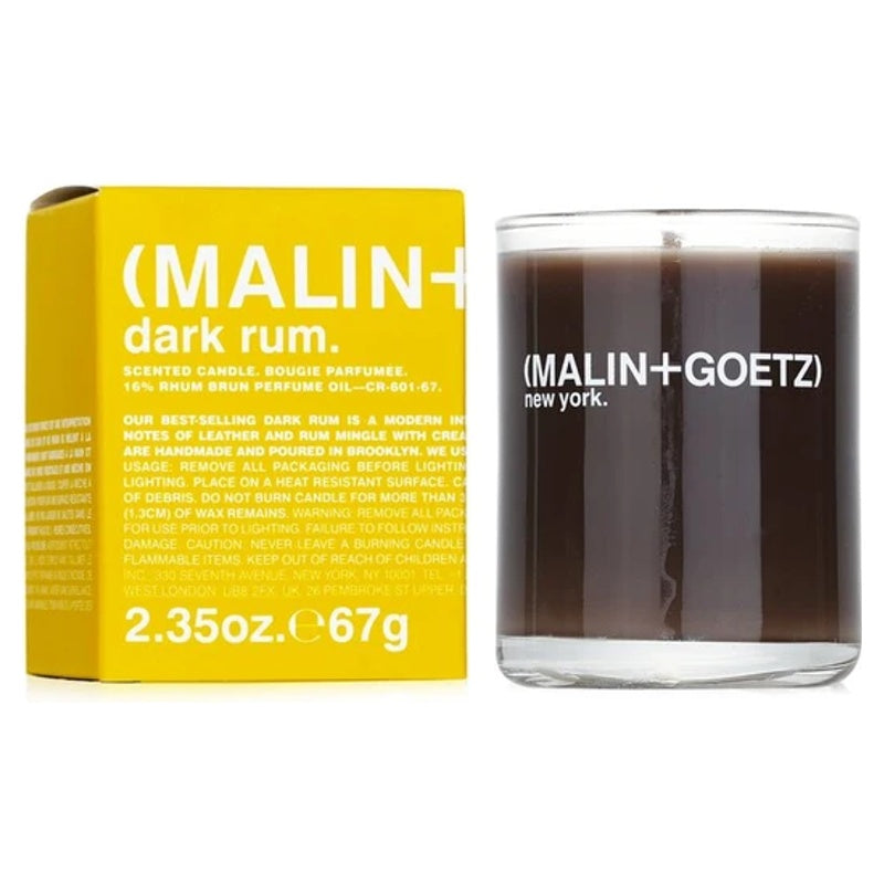 Malin+Goetz Dark Rum Scented Candle 67g