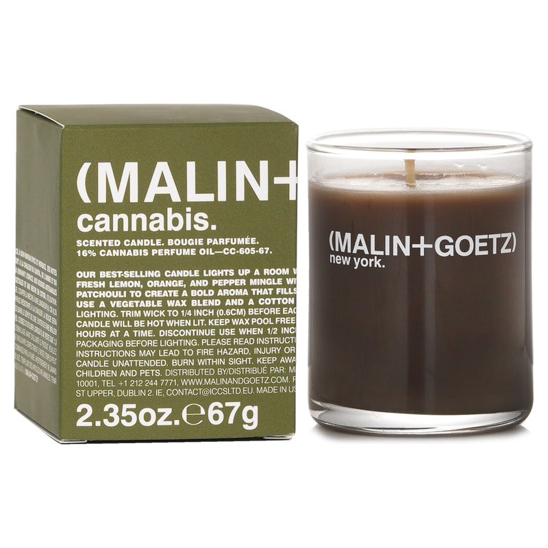 Malin+Goetz Cannabis Scented Candle 67g