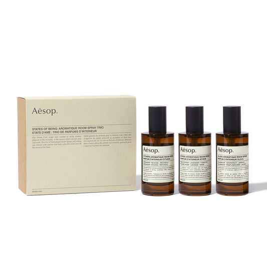 Aesop States Of Being Aromatique Room Spray Set 3 x 50ml