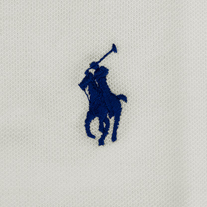 Polo Ralph Lauren Slim Fit Stretch Mesh Polo Shirt White Men's