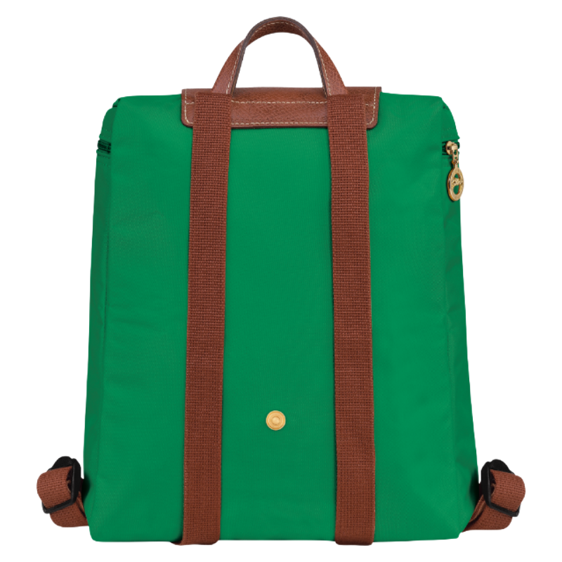 Longchamp Medium Le Pliage Backpack Green