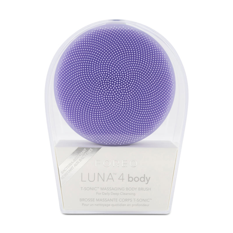 Foreo Luna 4 Body T-Sonic Massaging Body Brush Lavender Purple