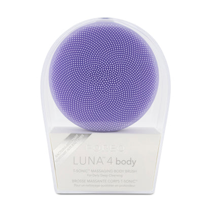 Foreo Luna 4 Body T-Sonic Massaging Body Brush Lavender Purple