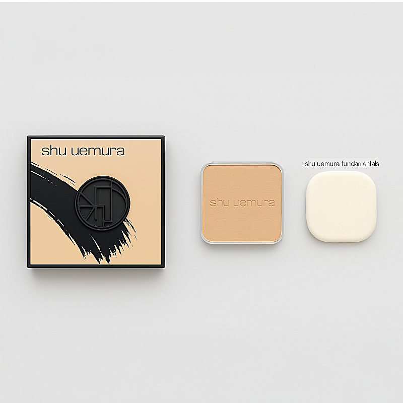 Shu Uemura Fundamentals Foundation and Compact Case Fair Sand 584