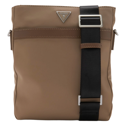 Guess Roma Crossbody Bag Brown Men's