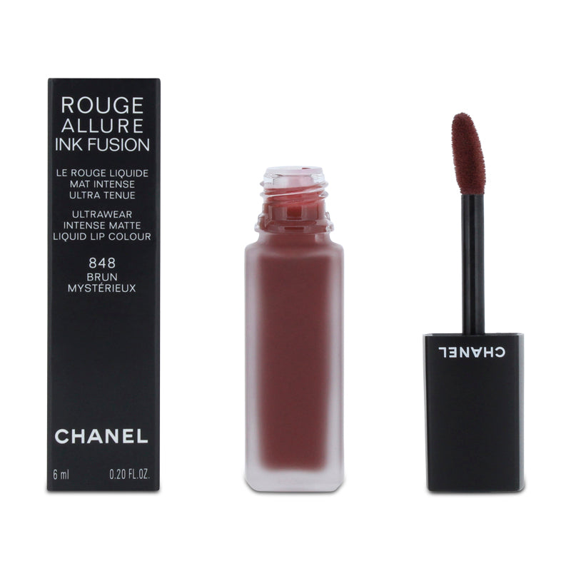 Chanel Rouge Allure Ink Fusion Liquid Lipstick 848 Brun Mysterieux | Hogies