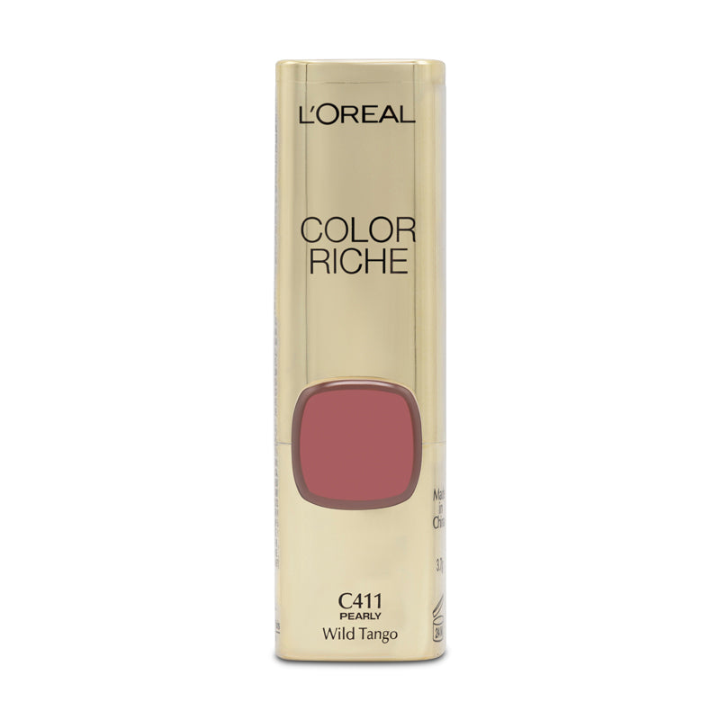 L'Oreal Colour Riche Orange Lipstick C411 Pearly Wild Tango