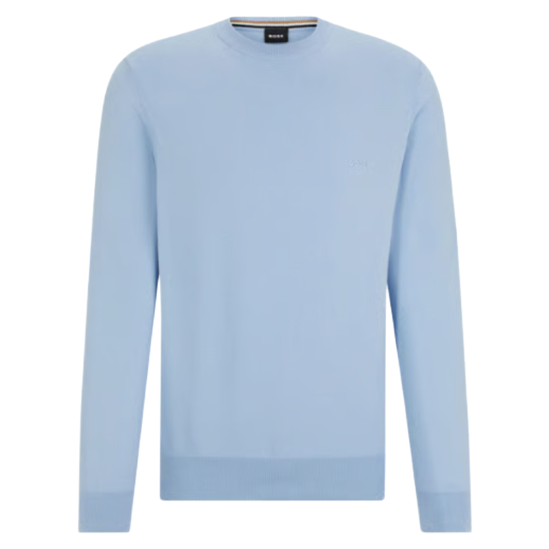 Hugo Boss Pacas Long Sleeve Jumper Light/Pastel Blue