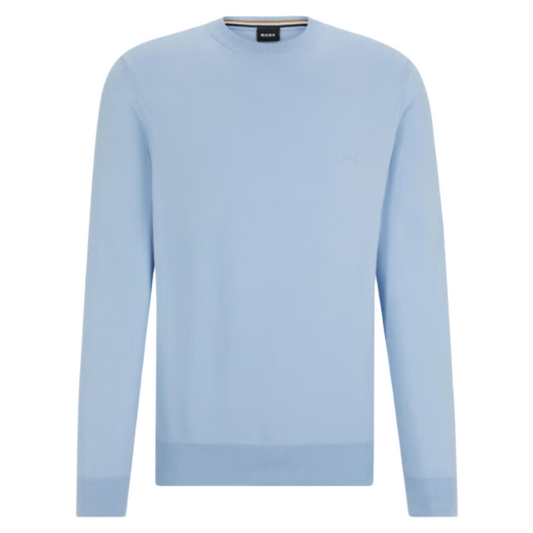 Hugo Boss Pacas Long Sleeve Jumper Light/Pastel Blue