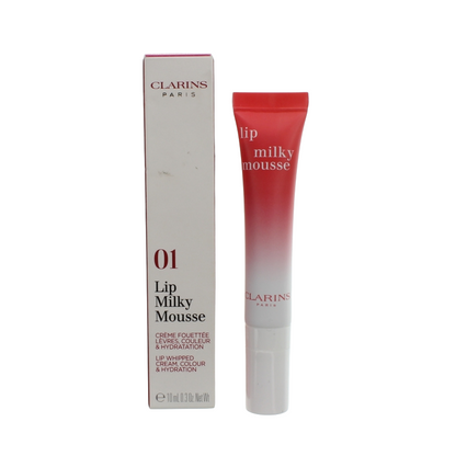 Clarins Lip Milky Mousse 01 Milky Strawberry