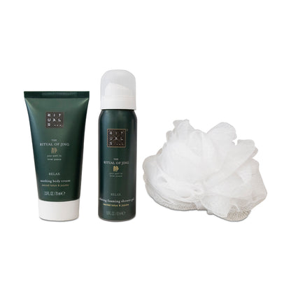 Rituals The Ritual Of Jing Shower Gel 50ml & Body Cream 70ml Gift Set