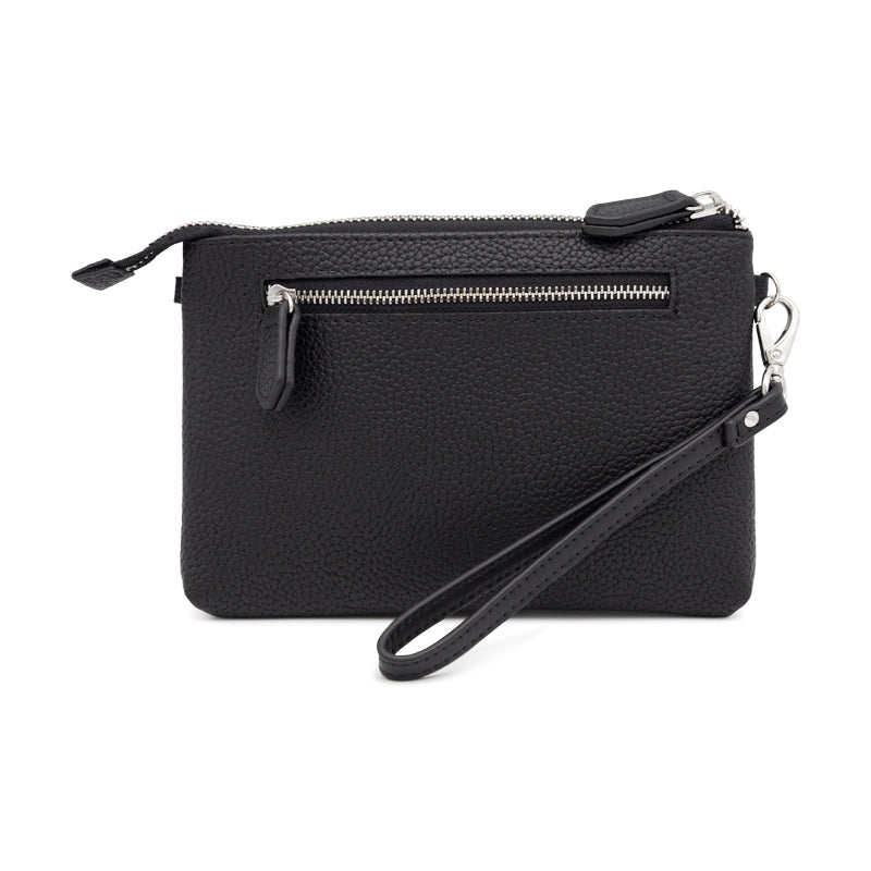 Mario Valentino Midtown Nero Crossbody Bag Black Women's