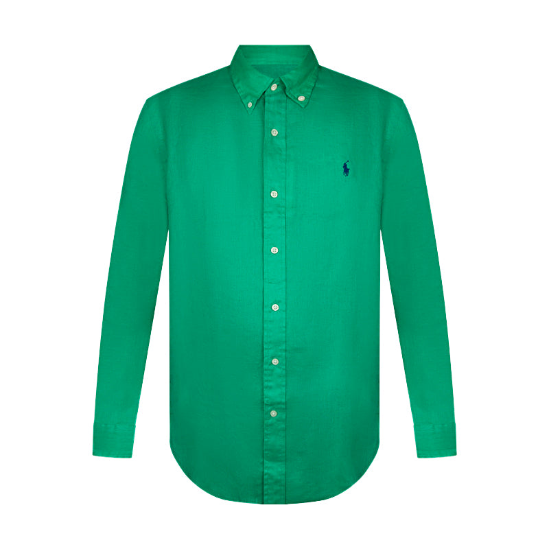 Ralph Lauren Polo Linen Shirt | Green