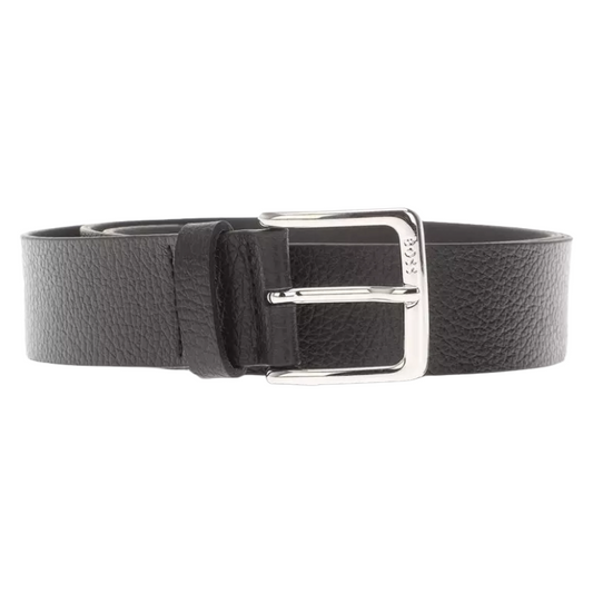 Boss Men's Ronnie Gr Leather Belt Black - Size 95