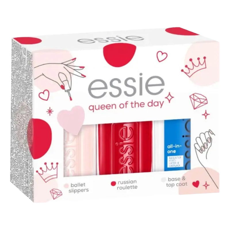 Essie Queen Of The Day Nail Polish Set (Blemished Box)