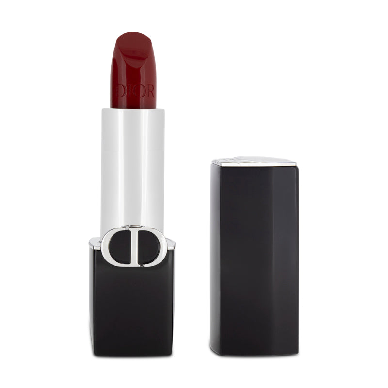 Dior Rouge Couture Floral Lip Care Lipstick 080 Red Smile Satin