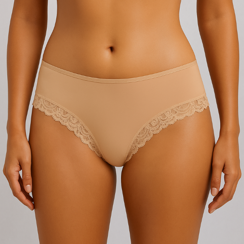Victoria's Secret Lace Trim Cheeky Knickers - 11214142