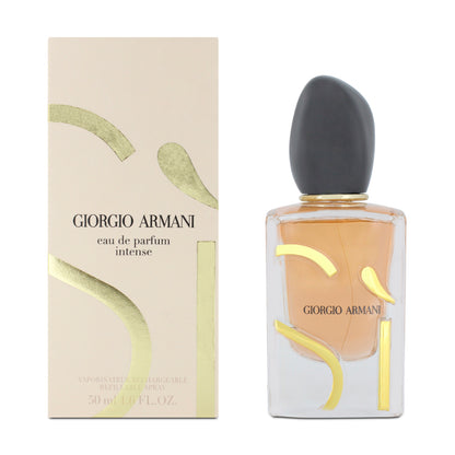 Giorgio Armani Si 50ml Eau De Parfum Intense (Blemished Box)