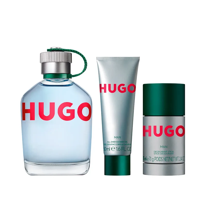 Hugo Boss Hugo Man 125ml Eau De Toilette Gift Set (Blemished Box)