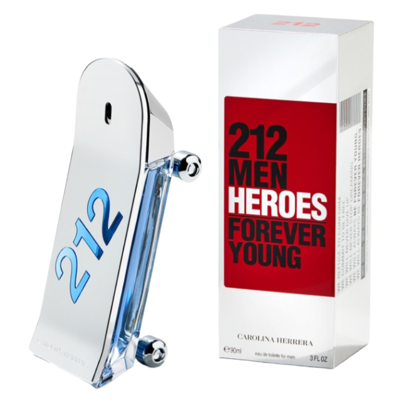 Carolina Herrera 212 Men Heroes 90ml Eau De Toilette (Blemished Box)