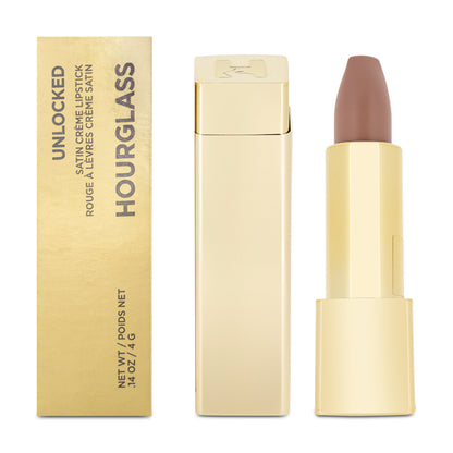 Hourglass Unlocked Satin Creme Nude Lipstick 302 Tide