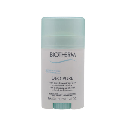 Biotherm Deo Pure 24H Anti-Perspirant Stick Deodorant 40ml