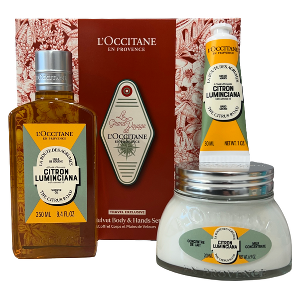 L'Occitane Skincare Gift Set | Citron Lumincianan Limited Edittion L'Occitane Skincare Gift Set | Citron Lumincianan Limited Edittion