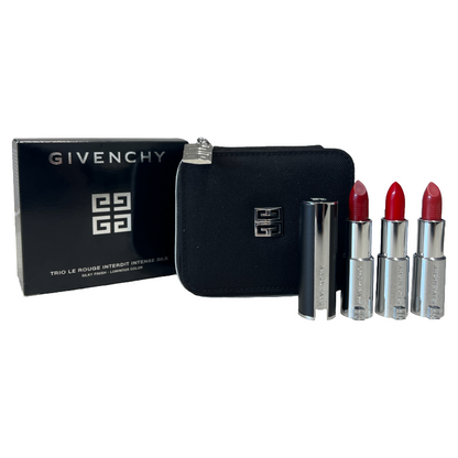 Givenchy Trio Le Rouge Interdit Intense Silk Lipstick Set x3 