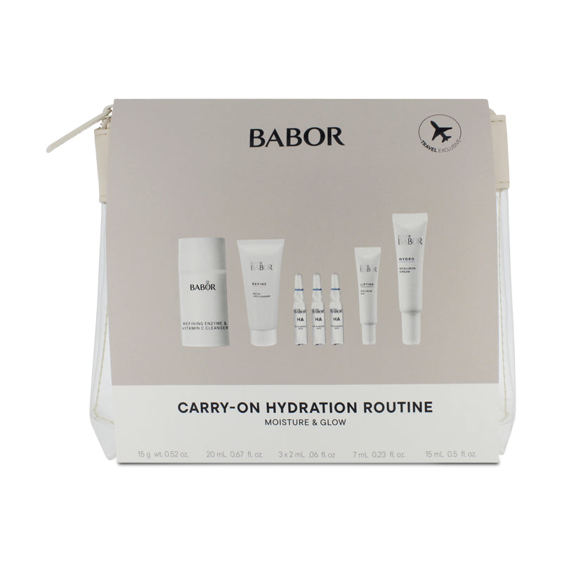 Babor Carry-On Hydration Routine Moisture & Glow Skincare Set