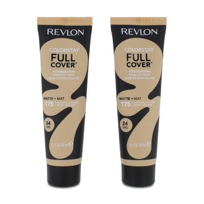 Revlon Colorstay Full Cover Foundation Matte 175 2 x 30ml