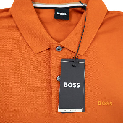 Hugo Boss Polo Shirt | Pallas Orange Sale