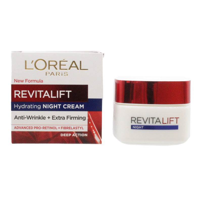L'Oreal Revitalift Anti-Wrinkle & Extra Firming Night Cream 50ml Anti-Ageing Moisturiser 