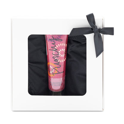 Victoria's Secret Very Sexy Thong Small Black Set of 2 & Lipgloss